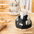 Pencil Pen Holder for Desk, 9 Slots 360 Degree Rotating Desk Organizer, Cute Pencil Cup Pot for Office, School, Home Use