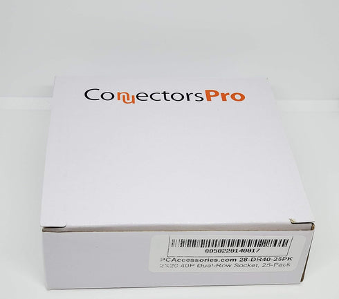 PC Accessories - Connectors Pro 25-Pack 2X20 40P 2.54mm 0.1" Pitch Dual Rows IDC Sockets for Standard Flat Ribbon Cable