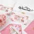 50 4 6 Inch Whaline Pcs Strawberry Baby Shower Thank You Cards with Envelopes Stickers Bulk Cute Clothes Pink Blank
