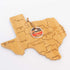 Unique Texas-Shaped Eco-Friendly Bamboo Cutting Board