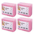 500 PCS 13"x18" Disposable Dental Bibs 3 Ply Waterproof Pink Dental Tattoo