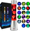 AONESY Liquid Motion Lamps with Remote,17-Color Changing Mood Lamp,15.5 Inch Large LED