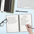 Lined Spiral Journal Notebook, A5 Hardcover Leather, 5.7''×8.2'', 100GSM Thick Paper, Spiral Bound
