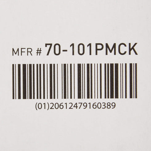 McKesson Premium Microscope Slides, Plain Float Glass, Beveled Edges, 72 Count, 25 mm x 75 mm x 1 mm