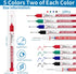 LYXMYGS 10 Pens,20mm PCS Long Head Deep Hole Marker Long Nib Marker, Longs Nose Markers, Waterproof Construction