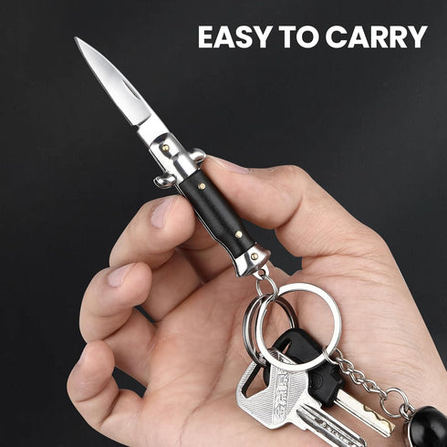 Cool Folding Pocket Knife, Mini EDC Knife with Unique Design, Small Box Cutter, Tiny Knives for Everyday Carry