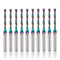10 Pcs Up-Cut CNC Router Bit 1/8 inch Shank, 2 Flute Spiral