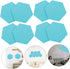 STOBOK 12 Pcs Felt Backdrop Wall Sticker with Self-adhesive Cork Board Tiles for Small Bulletin Board Decor