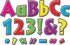 Barker Creek 4" Neon Letter Pop-Outs, 2 Pack, Multicolor Designer Letters for Bulletin Boards and Displays