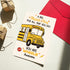 Gratitude Card for Bus Drivers - End of Year Appreciation Gift