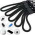Larrel 5 Pcs Black Anti Theft Phone Strap, Lightweight Portable Mobile Phone Lanyard, Practical Small Keychain Lanyard