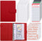 SKYDUE Budget Binder with Zipper Envelopes, Money Organizer for Cash, 12pcs Expense Budget Sheets & 24 Labels