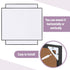 Mr. Pen Dry Erase Board - 14” x 11” Black Aluminum Frame with Marker, Small Magnetic White Board for Wall