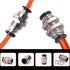 2Pcs Pneumatic Bulkhead Union 1/2" x 1/2" Tube OD Push to Connect Fitting