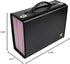 CNK Accordion File Folders with 36 Pockets, Durable Document Organizer, Expanding Binder, Letter Size