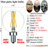 Dimmable e12 Bulb g16.5 Bulbs g16 Bulbs 4W=40W Bulb 5000K 400lm ac120v g50 Bulbs Bulbs 6Pack LiteHistory led led Light