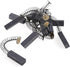 8 Pcs Carbon Brushes with Wire Leads and Brush Springs, 24mm x 8mm x 6 mm for Generic Electric Motor