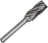 SA5-NF Aluminum Cut Tungsten Carbide Rotary Burr Bits, Cylindrical Shape, 1/4 inch Shank, 1/2 inch Head Diameter, Pack