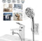 phyxon Bathtub Shower Head Sink-Faucet setTub faucet spayer attachment with 5 Adapters and