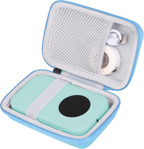 co2CREA Hard Case Replacement for Phomemo D30 D35 Label Maker, Portable Mini Thermal Printer