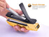 Bostitch Office Ascend 3 in 1 Stapler, Integrated Remover & Staple Storage, 420 Staples Included, Gold Chrome