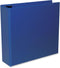 Universal UNV20754 3-Slant D-Ring View Binder, 11 in. x 8.5 in., 3 in. Capacity, Navy Blue