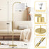 3 9W Bulb Arc Floor Lamps for Living Room with Color Temperatures, Modern Floor Lamp Reading Light with Included