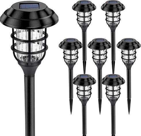 SOLPEX Solar Lights for Outside, Solar Outdoor Pathway Garden Lights Waterproof, Solar