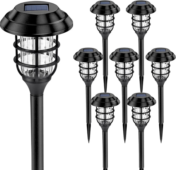 SOLPEX Solar Lights for Outside, Solar Outdoor Pathway Garden Lights Waterproof, Solar