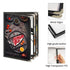 Aijmguo 6 Pack 8.5 11 Inch,Menu 4 8 Menu Covers X Holder Page View Transparent Restaurant Menu Cover Book, Clear Menu