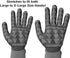 Advanced Max Grip 3 Pack Gloves, Gray