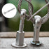 Shoulder Swing Lifting Bolt (M12x90mm) 1Pcs, 304 Stainless Steel Eye Bolts for Home Renovation, Pipeline Gate Valves