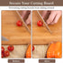 Neyauo 8Pcs Furniture(4cm/1.57in) Anti-Slip Cutting Board Stabilizer Pads - Self-Adhesive Rubber Feet for Cutting Board