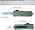 Caressolove Auto Retractable Scalpel Knife, EDC Double Action Automatic Retracting Pocket Knife, Replaceable Blade