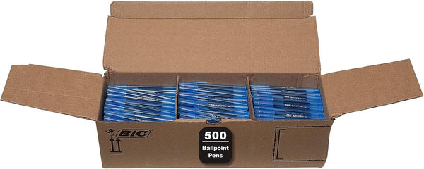 BIC Round Stic Medium 500CT BLU