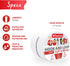 XFasten White Hook and Loop Roll, 1.5-in x 10-Ft Heavy Duty Tape with Adhesive for Fabric and Tools