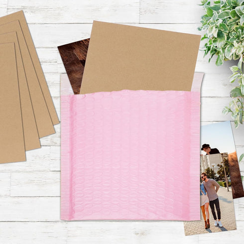 RLAVBL 50 Pack 11x14 Corrugated Cardboard Sheets, Flat Inserts for Shipping, Mailing, Packing, DIY Crafts