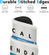 CASEOET 2026 (9.5X 7.9 Inch) Calendar Mouse Pad with Stitched Edges, Gaming Mousepad for Computer Laptop Non-Slip