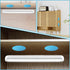Josojoou 20Pcs Under Cabinet Lights Magnetic Stickys, Replacement Magnetic Strips with Adhesive Backing, Lighting