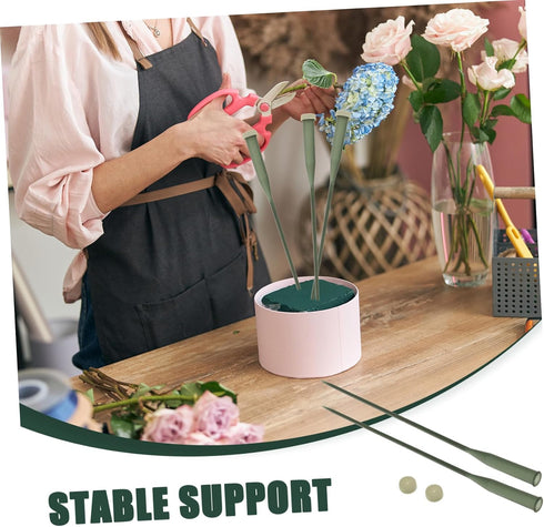 50pcs Toddmomy Flower Nutrition Tubes for Fresh Flowers Water Storage Tubes for Florist Arrangements Lightweight Design