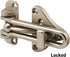 11316 Pack) Prime-Line U Swing Bar Door Guard With High Security Auxiliary Lock, Satin Nickel Finish (Single