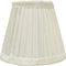 Royal Designs, Inc. CSO-1030-5WH Box Pleat Empire Chandelier Shade, 3 x 5