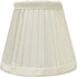 Royal Designs, Inc. CSO-1030-5WH Box Pleat Empire Chandelier Shade, 3 x 5