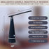 Contemporary LED Desk Lamp - Black Finish