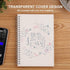 RETTACY 3-Pack Graph Paper Notebook, A5, 160 Pages per Pack, 100 GSM Premium Acid-Free Paper