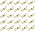 Pack of 25 Gold Small Metal Clips - Multi-Purpose Utility Clothesline Clips