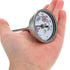 2-inch 304 BESTOYARD Professional Dial Wine Thermometer Stainless Steel Corrosion-Resistant Dual-Metal Brewing