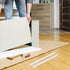 2pcs Side Mounted Plastic Drawer Slides Smooth Sliding Rails for Wardrobe Cabinet Bedside Tables Dressers Runners