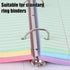 Koogel 300 Sheets Loose Leaf Paper, College Ruled, Colorful Office Filler Paper for 3-Ring Binders
