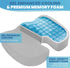 Ergonomic Memory Foam Seat Cushion with Gel for Office Chairs
